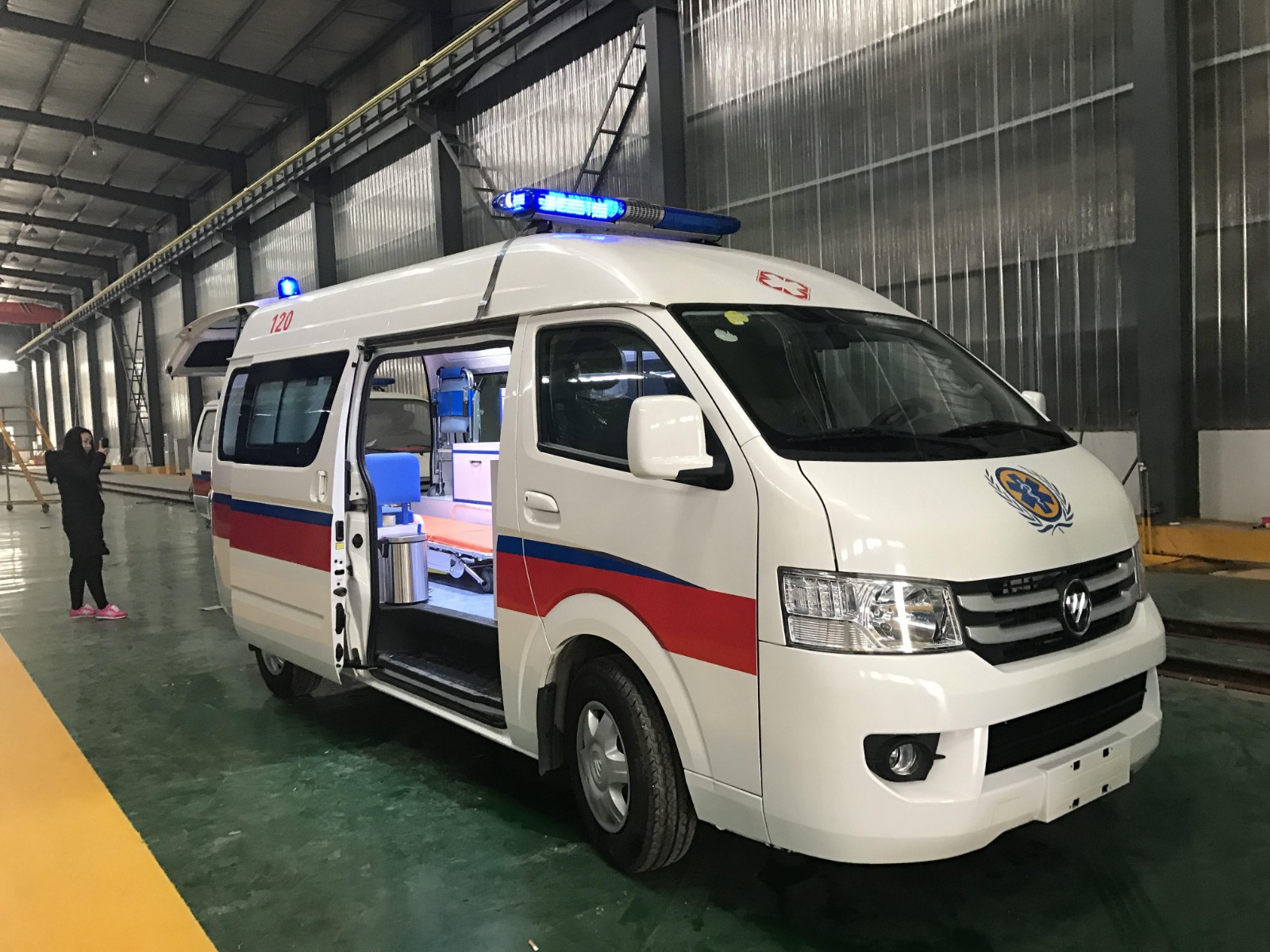 道真救护车转院