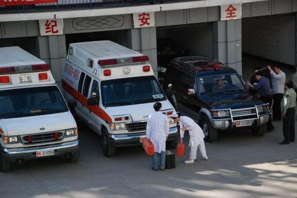 道真救护车转院